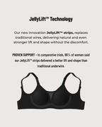 Seamless Full Coverage Scalloped Wireless Jelly Bra