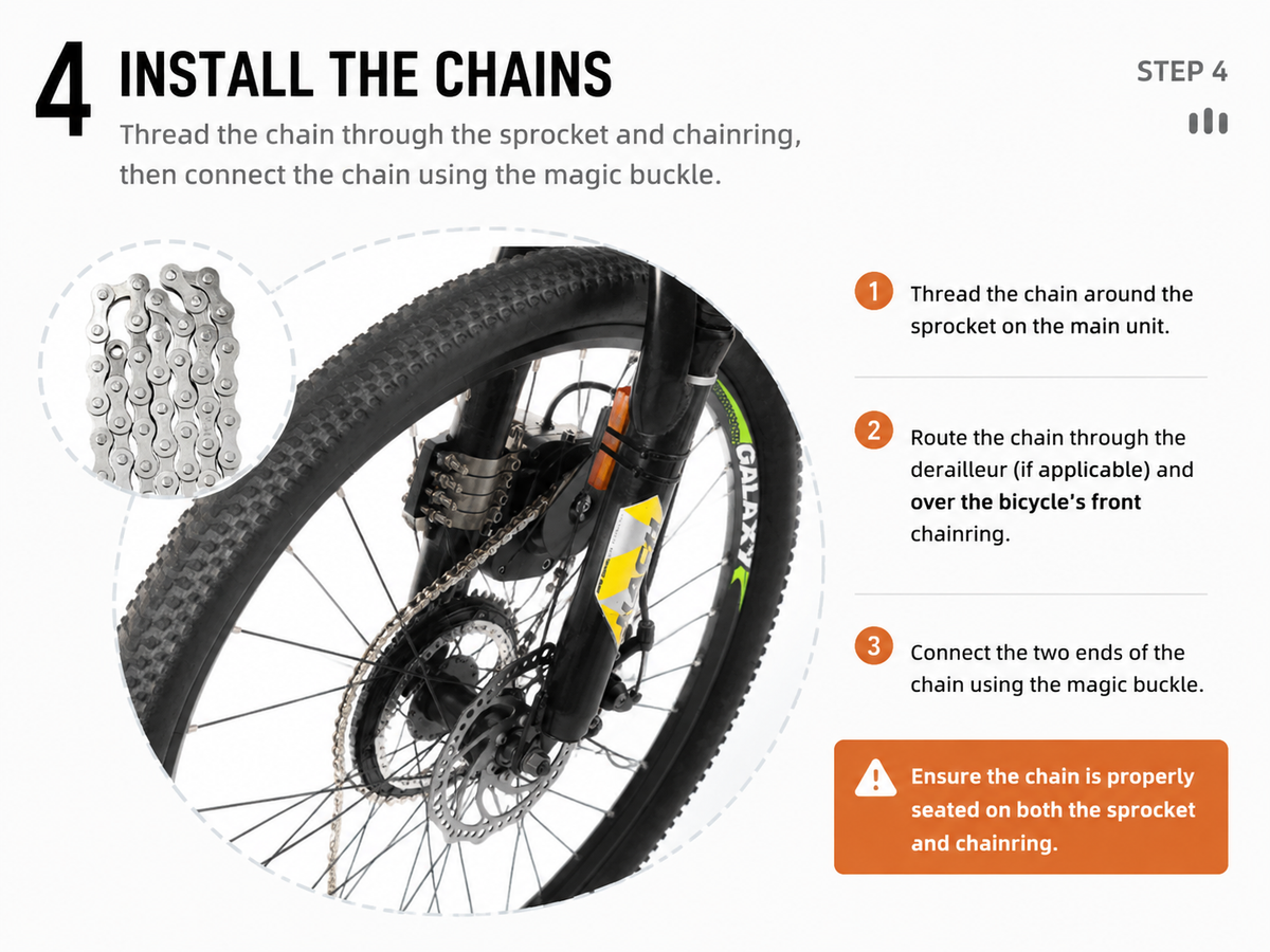 Install the Chain