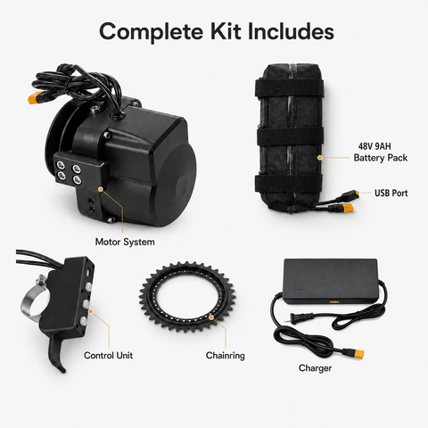 Jahora A9 Power E-Bike Conversion System