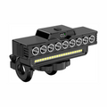 High-Brightness USB-C Rechargeable 9-LED Bike Headlight